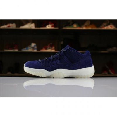 Nike Erkek Air Jordan 11 Xi Low Mavi Basketbol Ayakkabısı Türkiye - EYRF731P